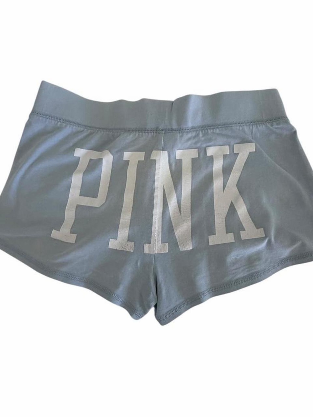 Victoria’s Secret PINK Gray Logo Yoga Shorts Size XS - Picture 6 of 8